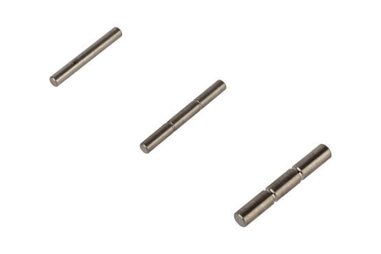 The Zev Tech Titanium pin kit for Glock Gen 3 handguns is easy to install and grooved for better retention